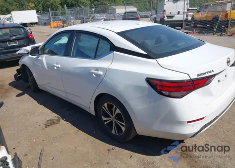 2020 Nissan Sentra Sv Xtronic Cvt from USA, damaged, VIN 3N1AB8CV0LY255281